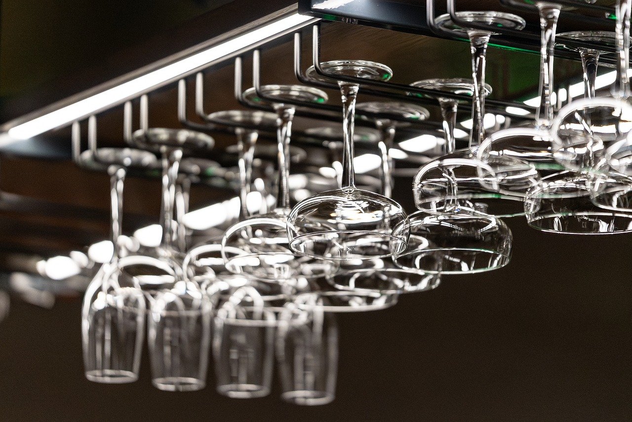 Kitchen cookware collection organized