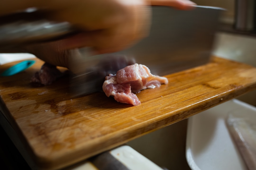 Dishwasher safe cutting boards with juice grooves and food prep