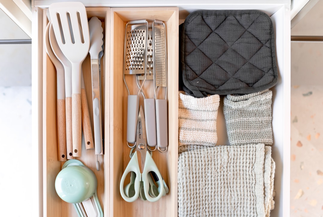 Kitchen tools organized