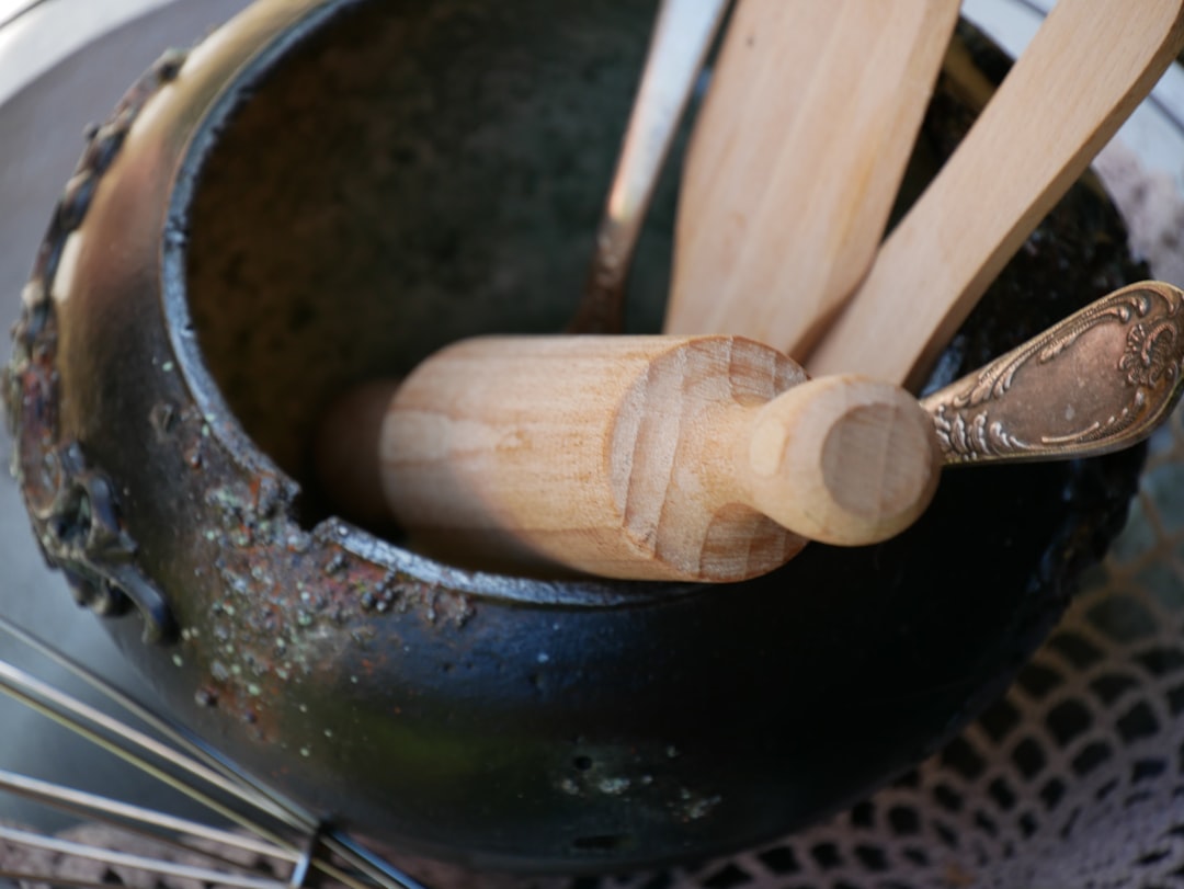 Cast iron kitchen tools and accessories