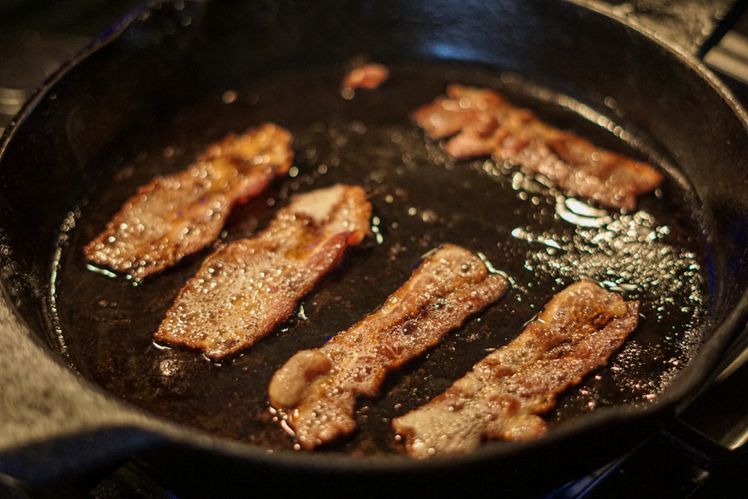 Cast iron skillet cooking