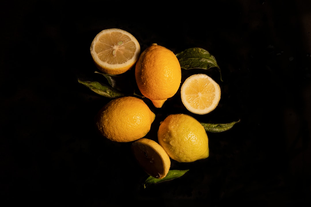 Microplane zester grating fresh lemon zest