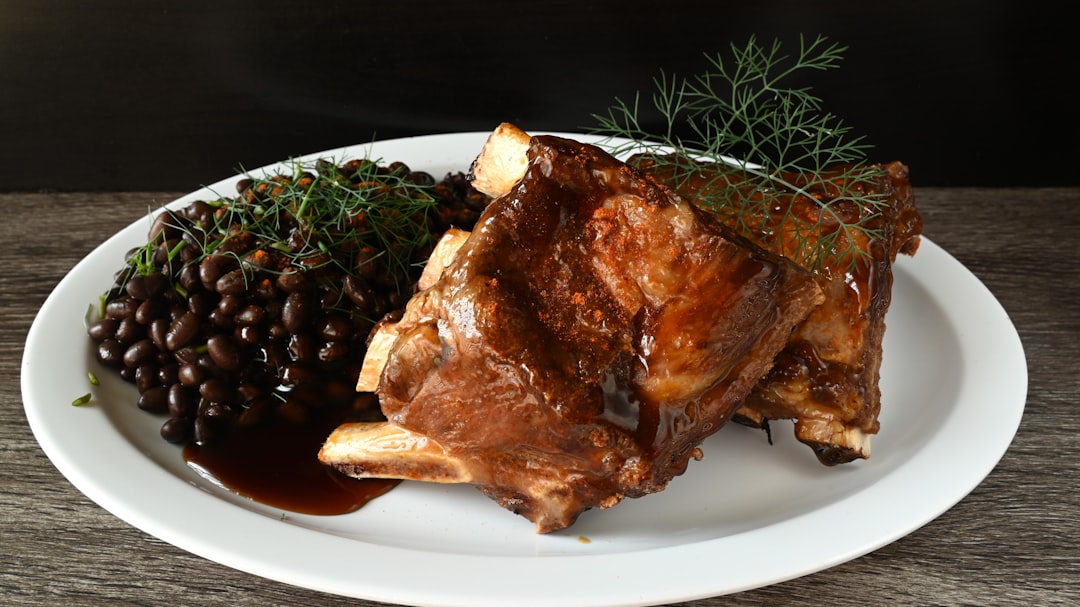 Tender braised short ribs