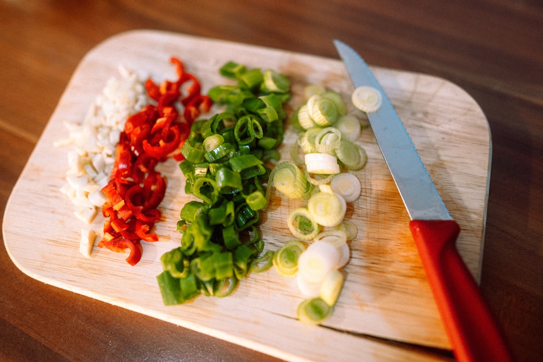 Fresh vegetables chopped and prepped for meal prep