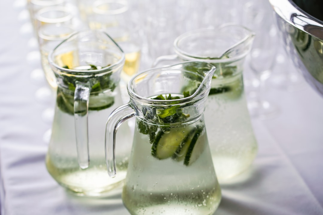 Cucumber and lime infused water — hydration elevated