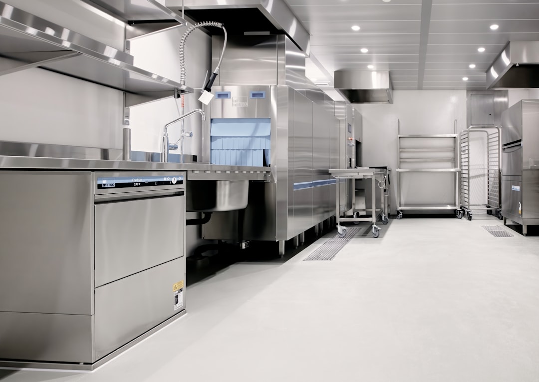 Professional stainless steel kitchen equipment
