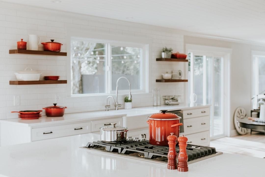 kitchen pots and pans organized