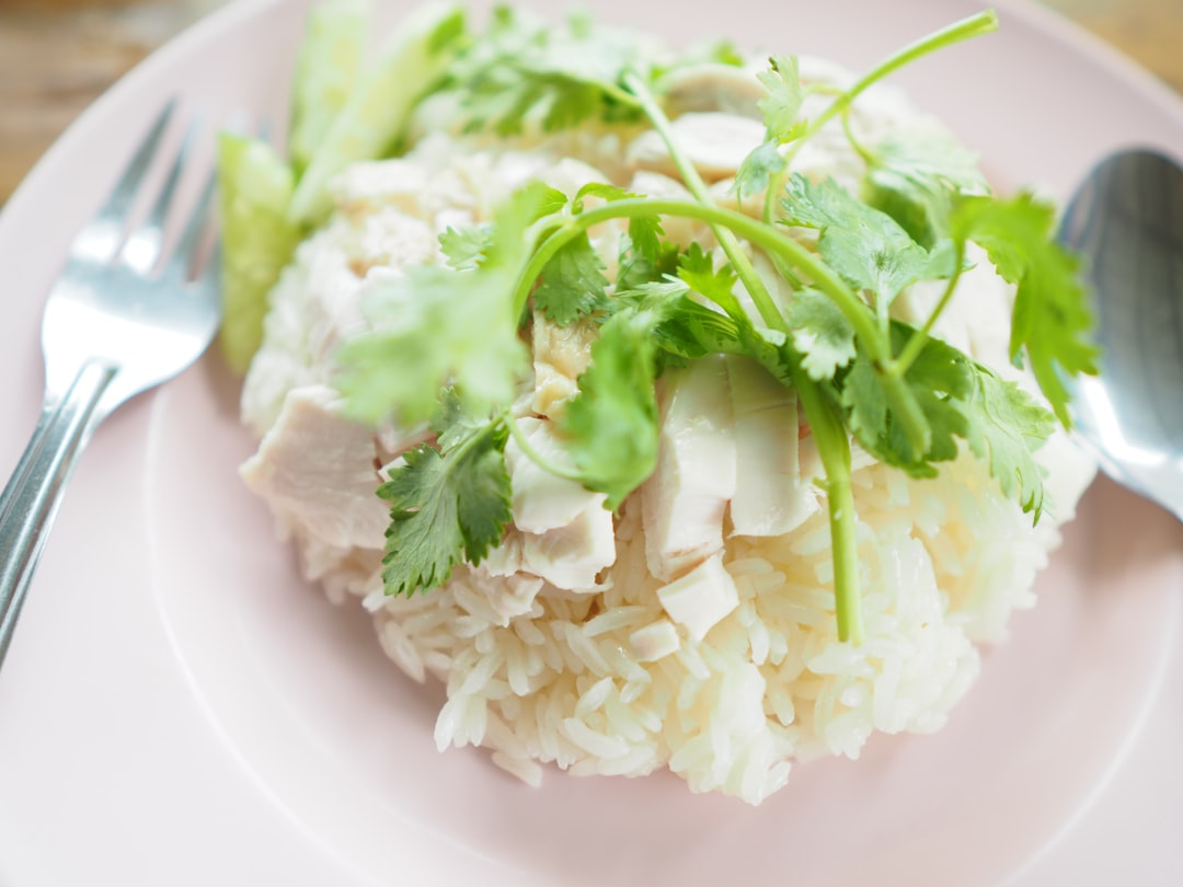 One pot chicken and rice meal