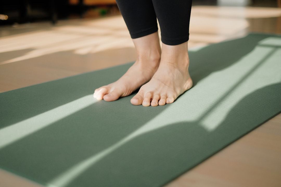 Thick cushioned floor mat for standing comfort