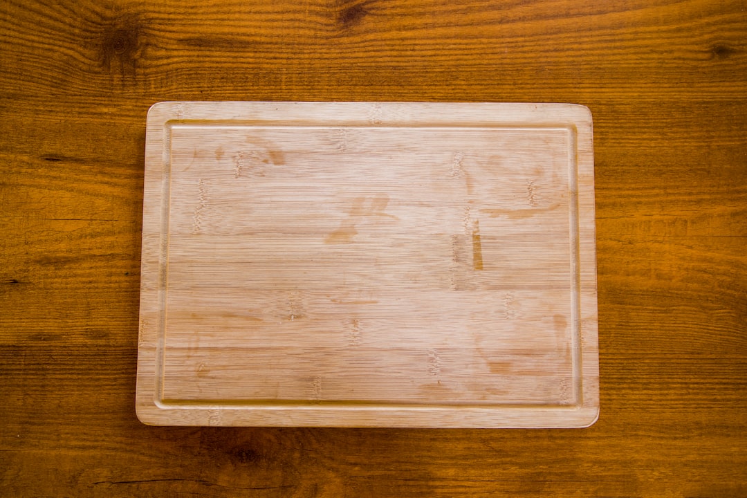 Fresh bread on a wooden cutting board