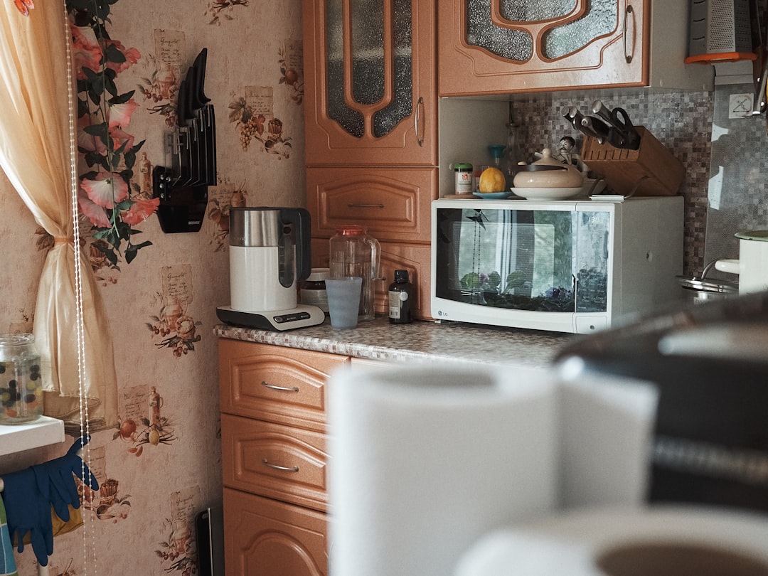 Electric pressure cooker on a kitchen counter