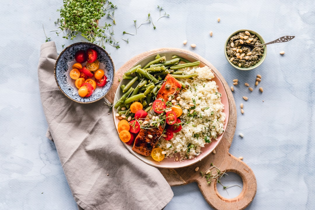 Healthy grain bowl for lunch