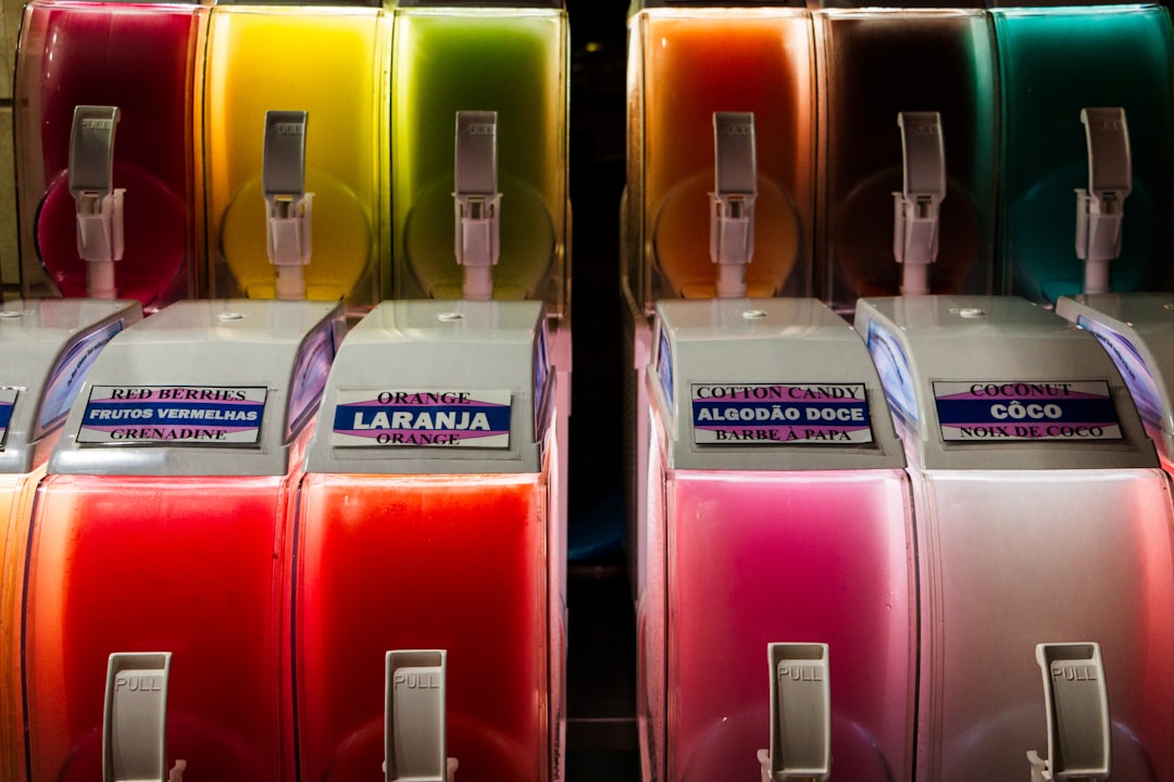 Insulated beverage dispenser at a summer party