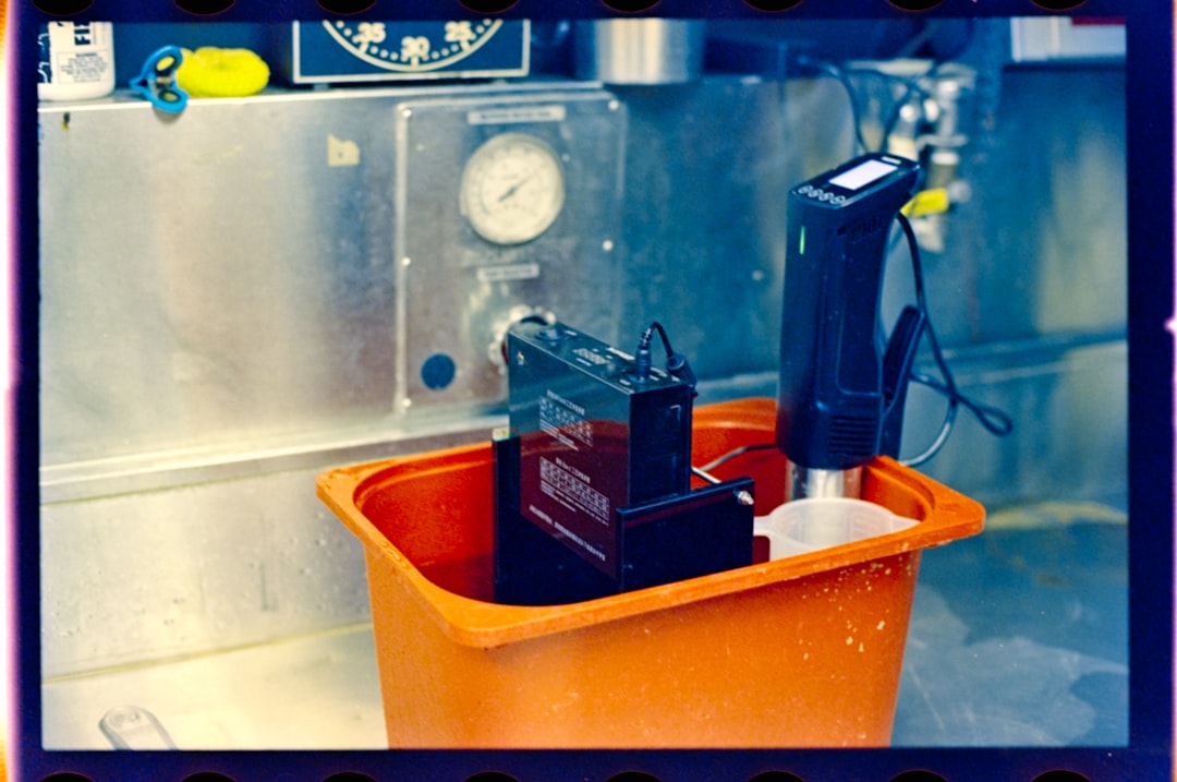 Water bath canning pot on a kitchen stove