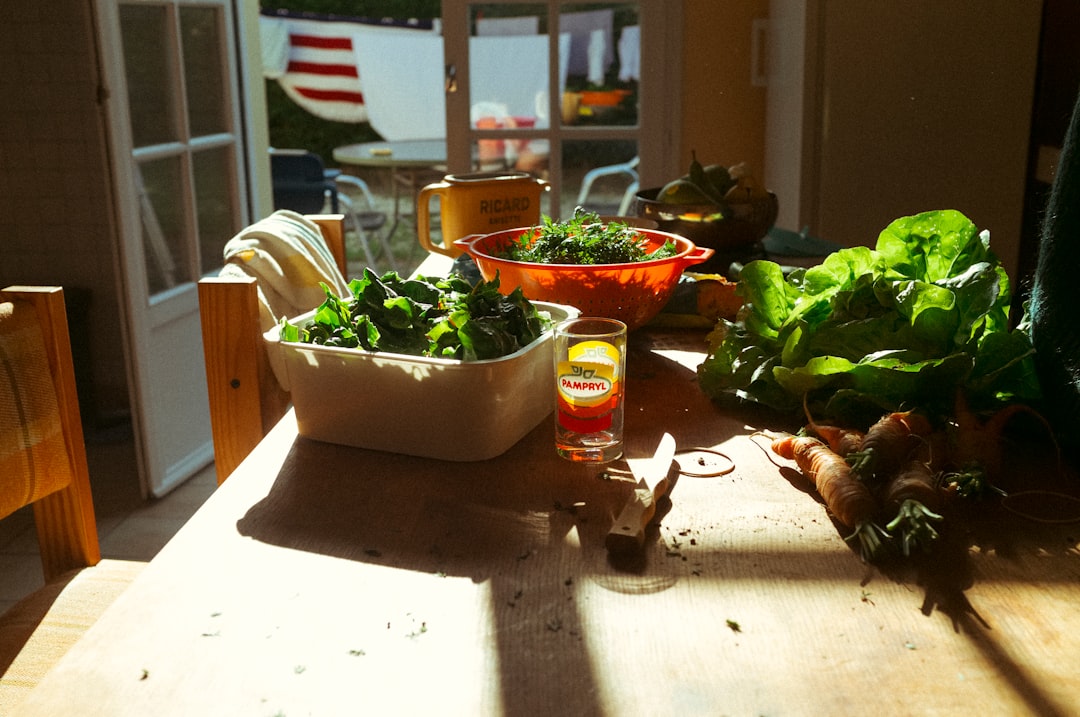 Summer batch prep scene with ingredients and containers