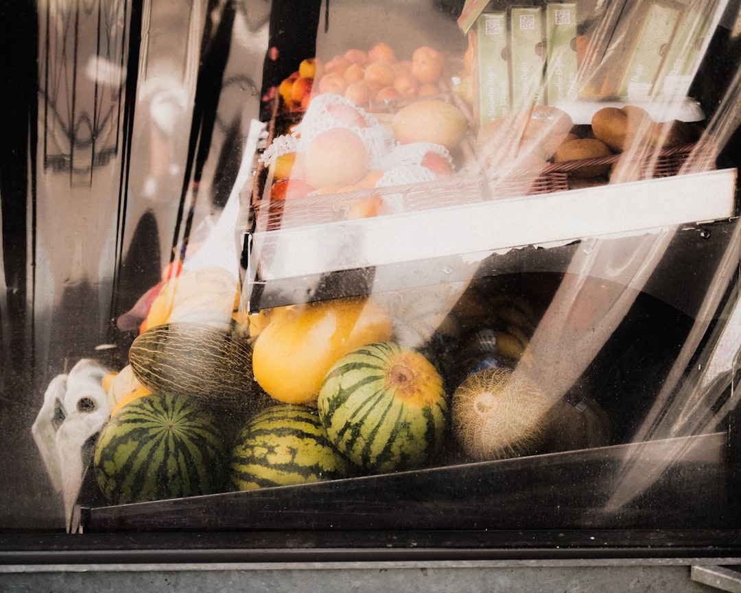 Fresh vegetables stored in a refrigerator crisper drawer
