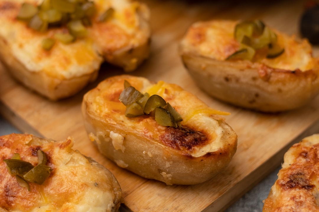 Boiled potatoes topped with melted cheese, the classic raclette plate every spec should serve