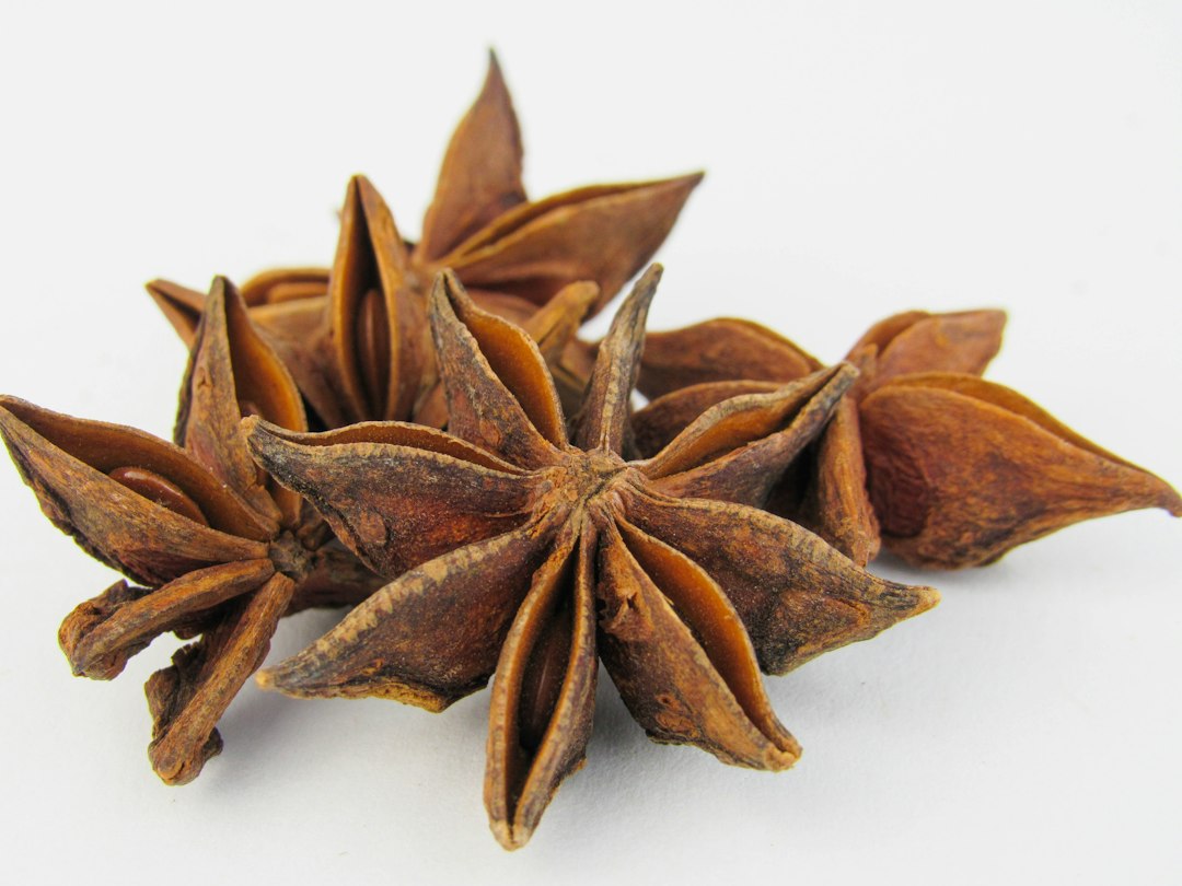 Whole mulling spices with star anise and cinnamon sticks